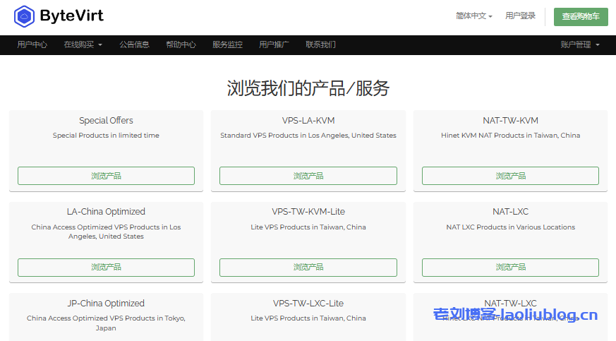 ByteVirt洛杉矶9929+cmi2：$24/年/512MB内存/15GB SSD空间/500GB流量/500Mbps端口