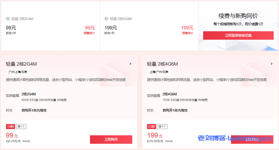 腾讯云2024新春采购节来啦！轻量云服务器新用户￥61/年起，老用户￥99/年起