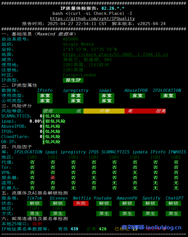 Virgin Media O2英国家宽VPS，丽萨主机9折优惠，支持解锁Tiktok和流媒体服务
