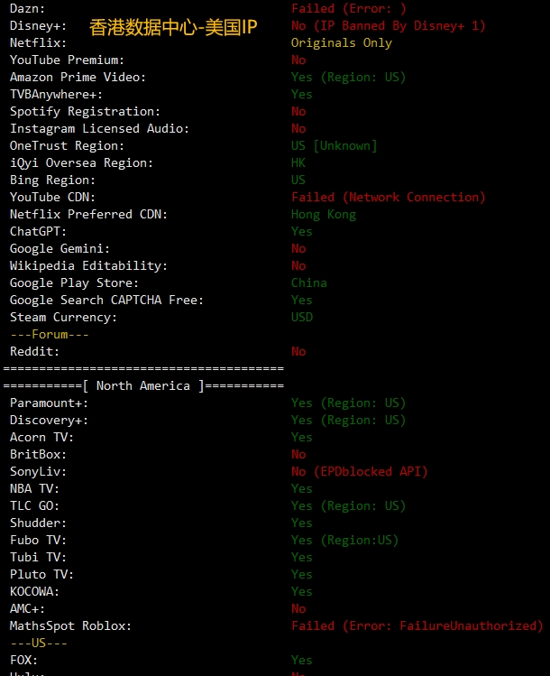 VmShell/ToToTel黑色星期五产品流媒体网络特性汇总报告(续费同价,支付宝/PAYPAL/USDT)